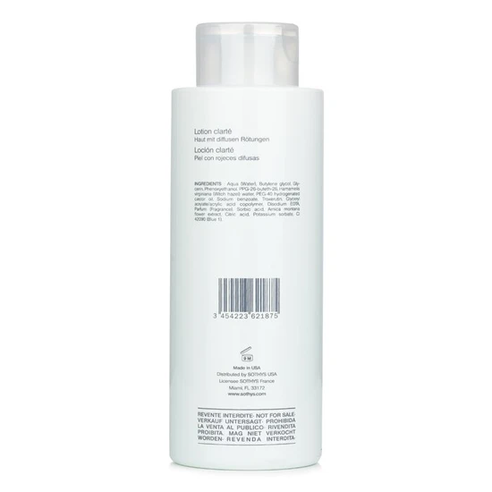 Sothys Clarity Lotion For Skin With Fragile Capillaries With Witch Hazel Extract 500ml