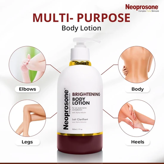 Mitchell Neoprosone Brightening Body Lotion With Alpha Arbutin 500ml