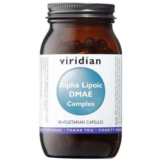 Viridian Alpha Lipoic Acid/DMAE Complex 90 Veg Caps