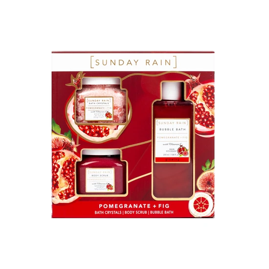 Sunday Rain Pomegranate & Fig Trio