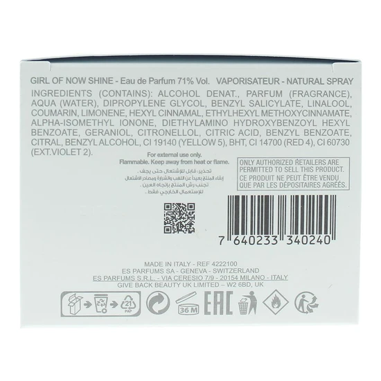 Elie Saab Girl Of Now Shine Eau De Parfum 50ml