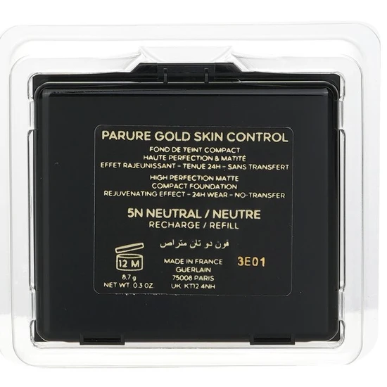 GUERLAIN Parure Gold Matte Powder Foundation 5N Neutral - Refill