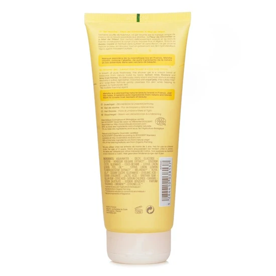 Melvita Lemon Tree Flower & Lime Tree Honey Shower Gel 200ml