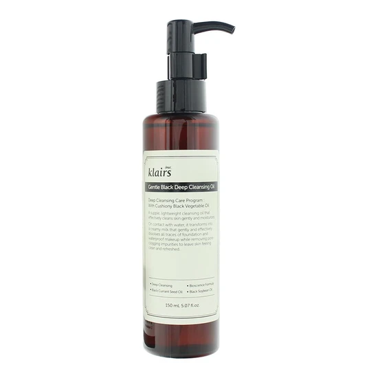 Dear Klairs Gentle Black Deep Cleansing Oil 150ml