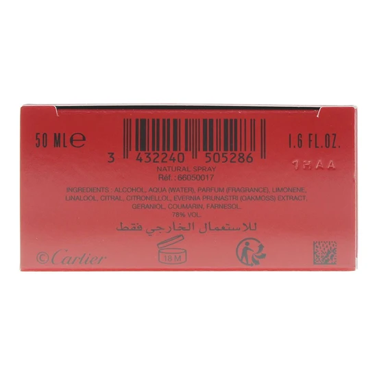 Cartier Declaration Haute Fraicheur 50ml