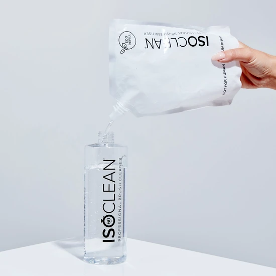 ISOCLEAN Makeup Brush Cleaner Eco Refill Pouch 165ml