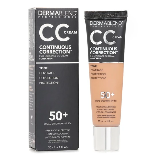Dermablend Continuous Correction CC Cream SPF 50 40N Medium 2