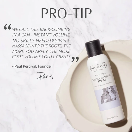 Percy & Reed Session Styling Dry Volumising Spray 200ml