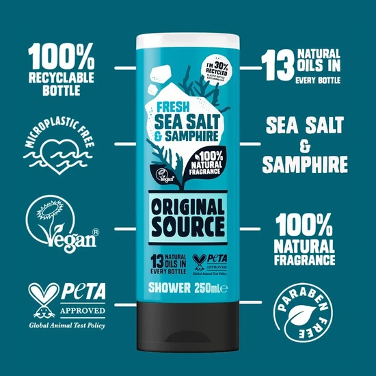 Original Source Fresh Sea Salt & Samphire Shower Gel 250ml