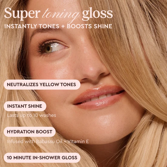 Glaze Supergloss Toning Conditioning Hair Gloss Pearl Blonde