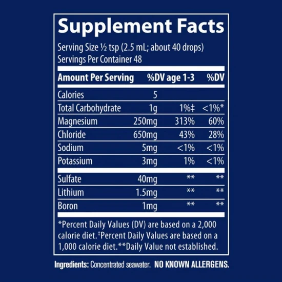 Trace Minerals ConcenTrace Trace Mineral Drops 118ml