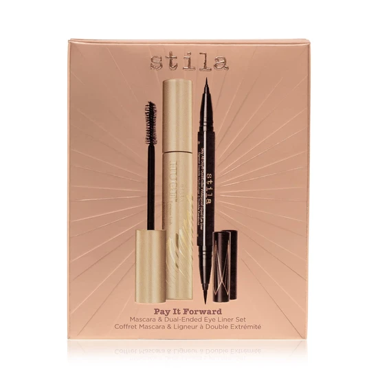 Stila Pay It Forward Mascara & Dual-Ended Eyeliner Gift Set Mascara + Eye Liner