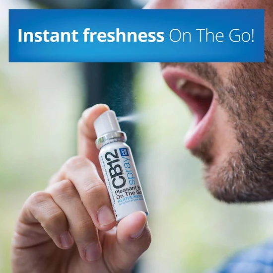 CB12 Spray Pleasant Breath On The Go Mint Flavour 15ml