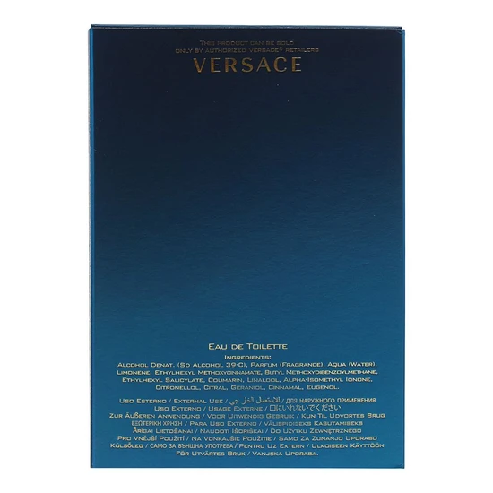 Versace Eros Eau De Toilette 100ml