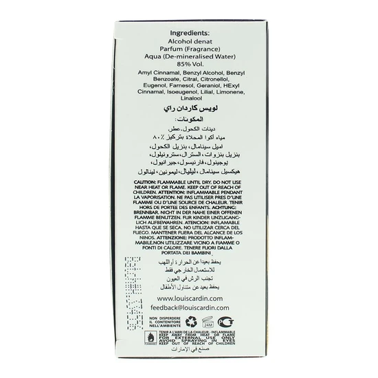 Louis Cardin Ray Eau De Parfum 100ml