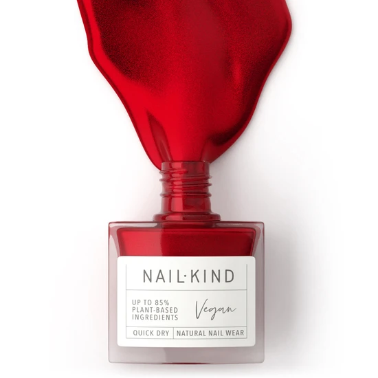 NailKind Chrome Queen Red