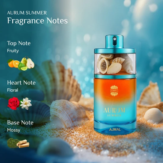 Ajmal Aurum Summer Eau De Parfum 75ml