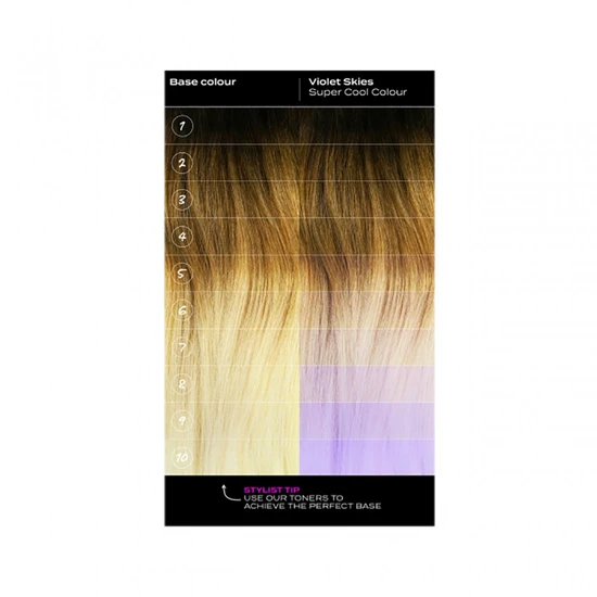 BLEACH LONDON Violet Skies Super Cool Colour Semi-Permanent Hair Colour Cream