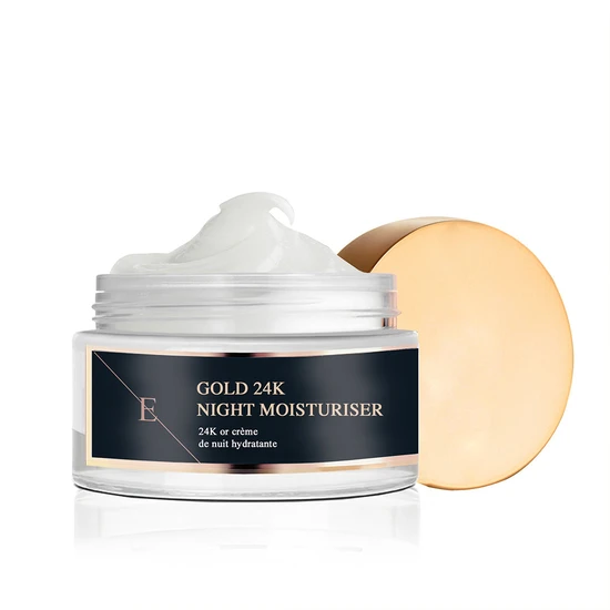 Erth Skin London Elixir Serum + 24k Gold Anti-Wrinkle Moisturiser + 24k Gold Under Eye Cream
