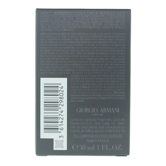 Giorgio Armani Code Parfum Eau De Parfum 30ml