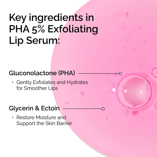 The Ordinary PHA 5% Exfoliating Lip Serum 15ml
