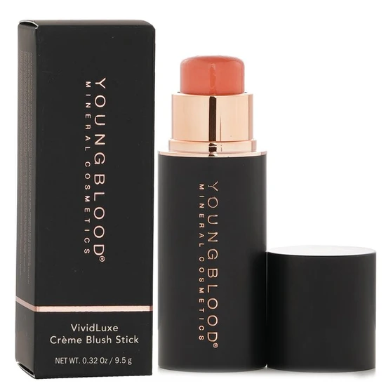 Youngblood Mineral Cosmetics VividLuxe Cream Blush Stick Bellini