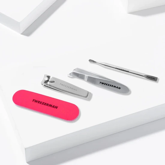 Tweezerman Mini Neon Nail Rescue Kit