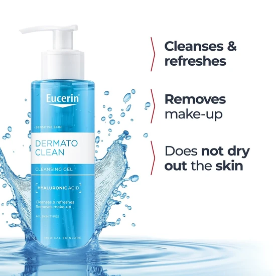 Eucerin DermatoCLEAN Hyaluron Cleansing Gel Hyaluronic Acid 200ml