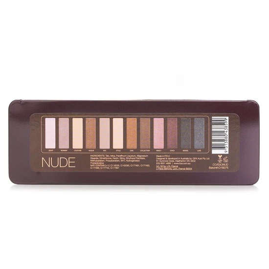 BYS Eyeshadow Palette Nude 12g