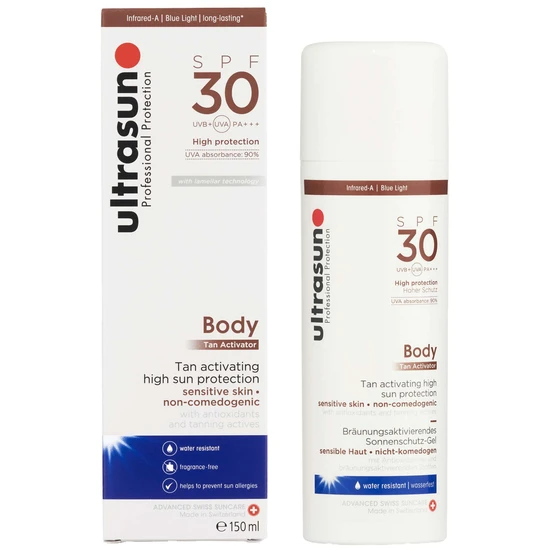 Ultrasun Tan Activator For Body SPF 30 150ml