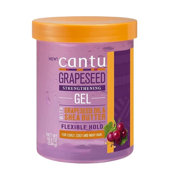Cantu Grapeseed Strengthening Gel Alcohol Free 524 g