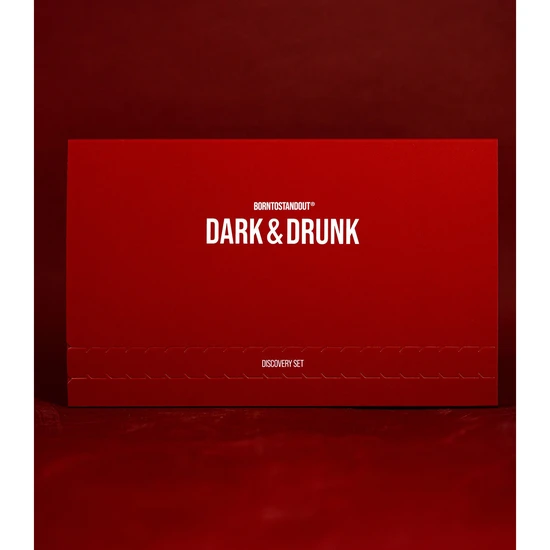 BornToStandOut DARK & DRUNK Fragrance Discovery Set 8 x 2ml