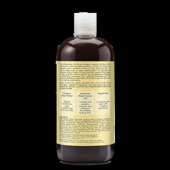 Shea Moisture Black Castor Oil Shampoo