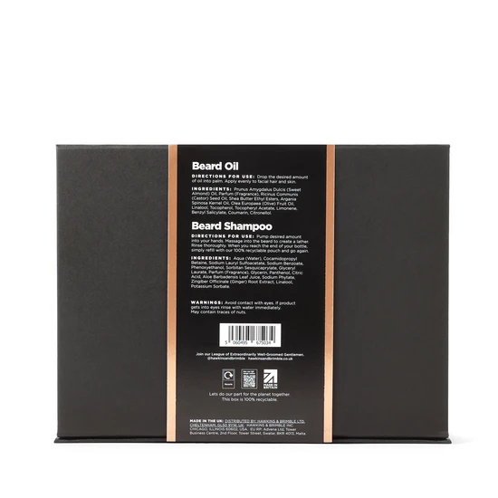 Hawkins & Brimble Beard Gift Set Box
