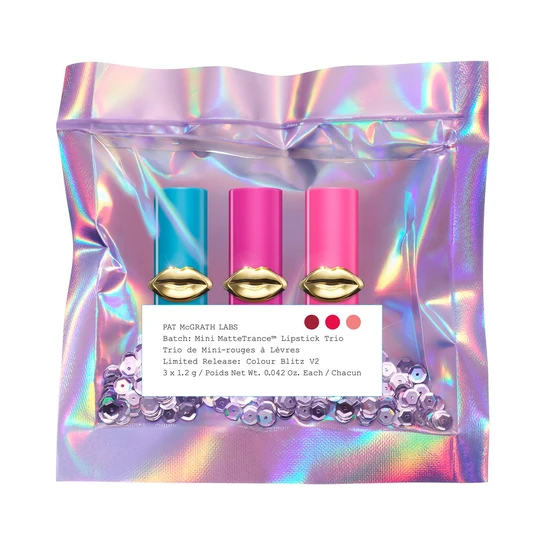 Pat McGrath Labs Mini MatteTrance Lipstick Trio Colour Blitz V2