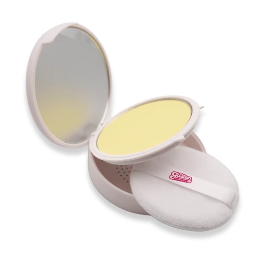 Glisten Cosmetics Pastel Yellow Spectra Set Colourful Pressed Powder
