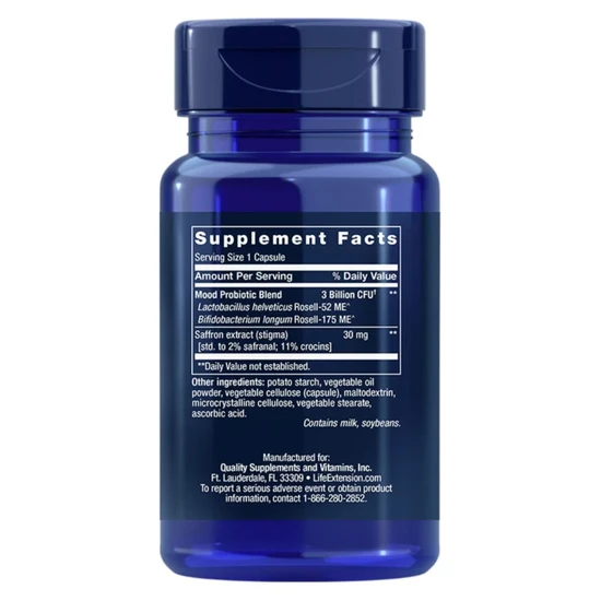Life Extension Florassist Mood Improve Capsules 30 Capsules