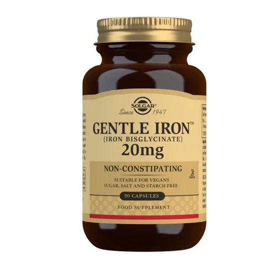 Solgar Gentle Iron 20mg x90