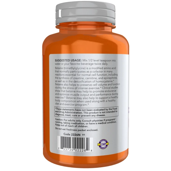 NOW Foods Betaine Powder 170g