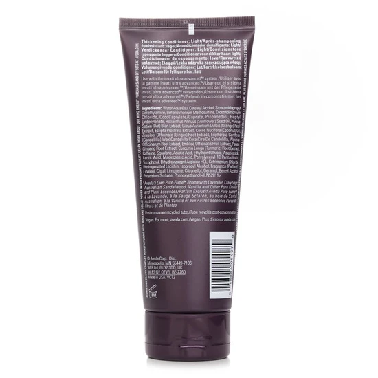 Aveda Invati Ultra Advanced Thickening Conditioner Light For Thinning Hair 200ml