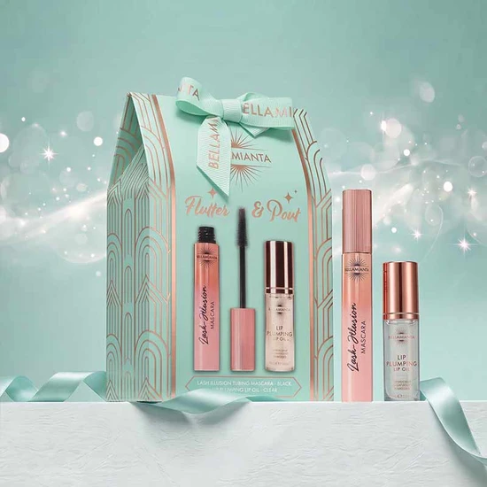 Bellamianta Flutter & Pout Eye & Lip Makeup Gift Set