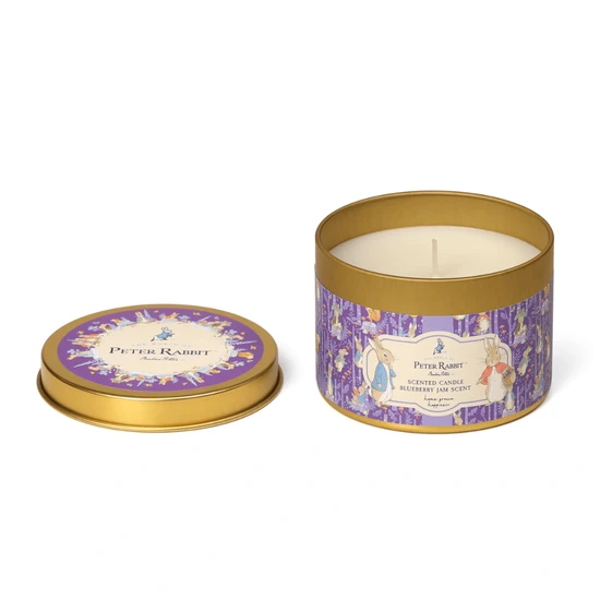 Peter Rabbit Blueberry Jam Tin Candle