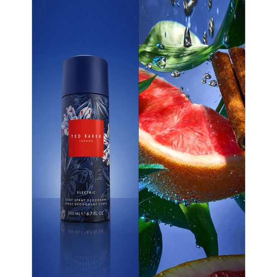 Ted Baker Fusion Electric Body Spray Deodorant 200ml