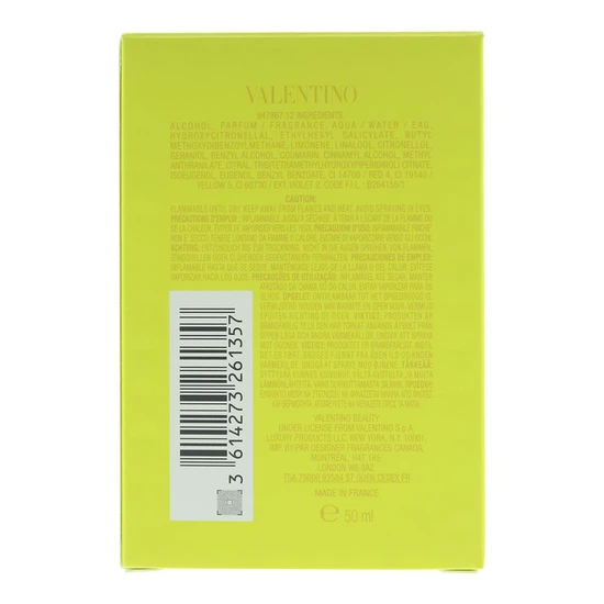 Valentino Donna Born In Roma Yellow Dream Eau De Parfum 50ml