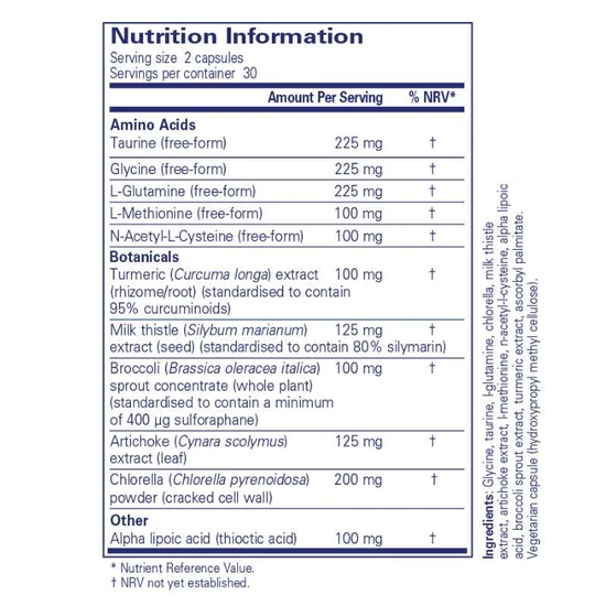 Pure Encapsulations Liver-G.I. Capsules 60 Capsules