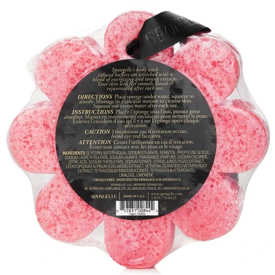 Spongelle Wild Flower Soap Sponge Sugar Dahlia 1pc/85g