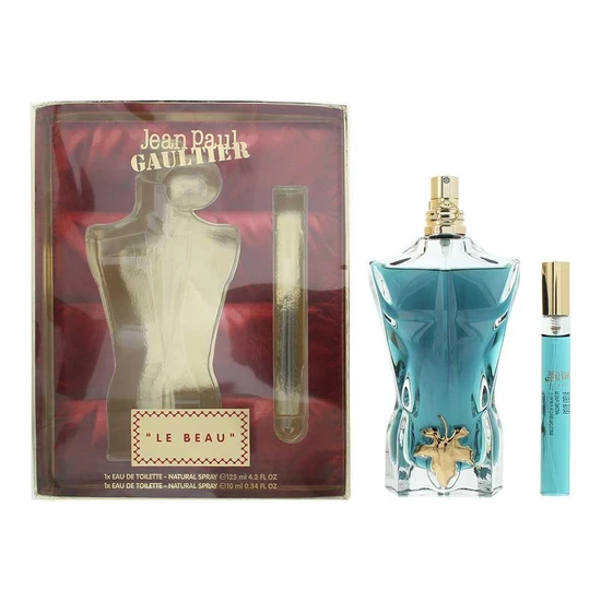 Jean Paul Gaultier Le Beau Eau De Toilette 125ml + Eau De Toilette 10ml Gift Set 125ml