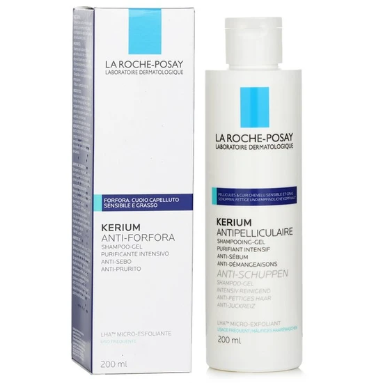 La Roche-Posay Kerium DS Anti-Dandruff Oily Scalp Shampoo 200ml