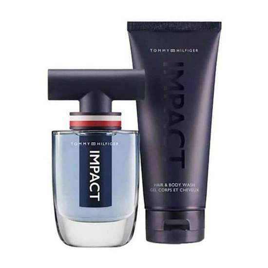Tommy Hilfiger Impact Gift Set 50ml Eau De Toilette + 100ml Hair & Body Wash