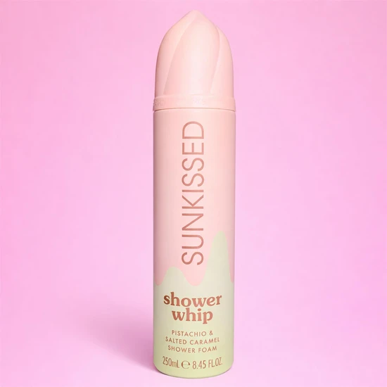 Sunkissed Shower Whip Pistachio & Salted Caramel Shower Foam 250ml